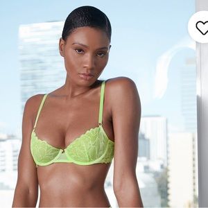 NWT Savage Not Sorry Unlined Lace Balconette Bra 34A